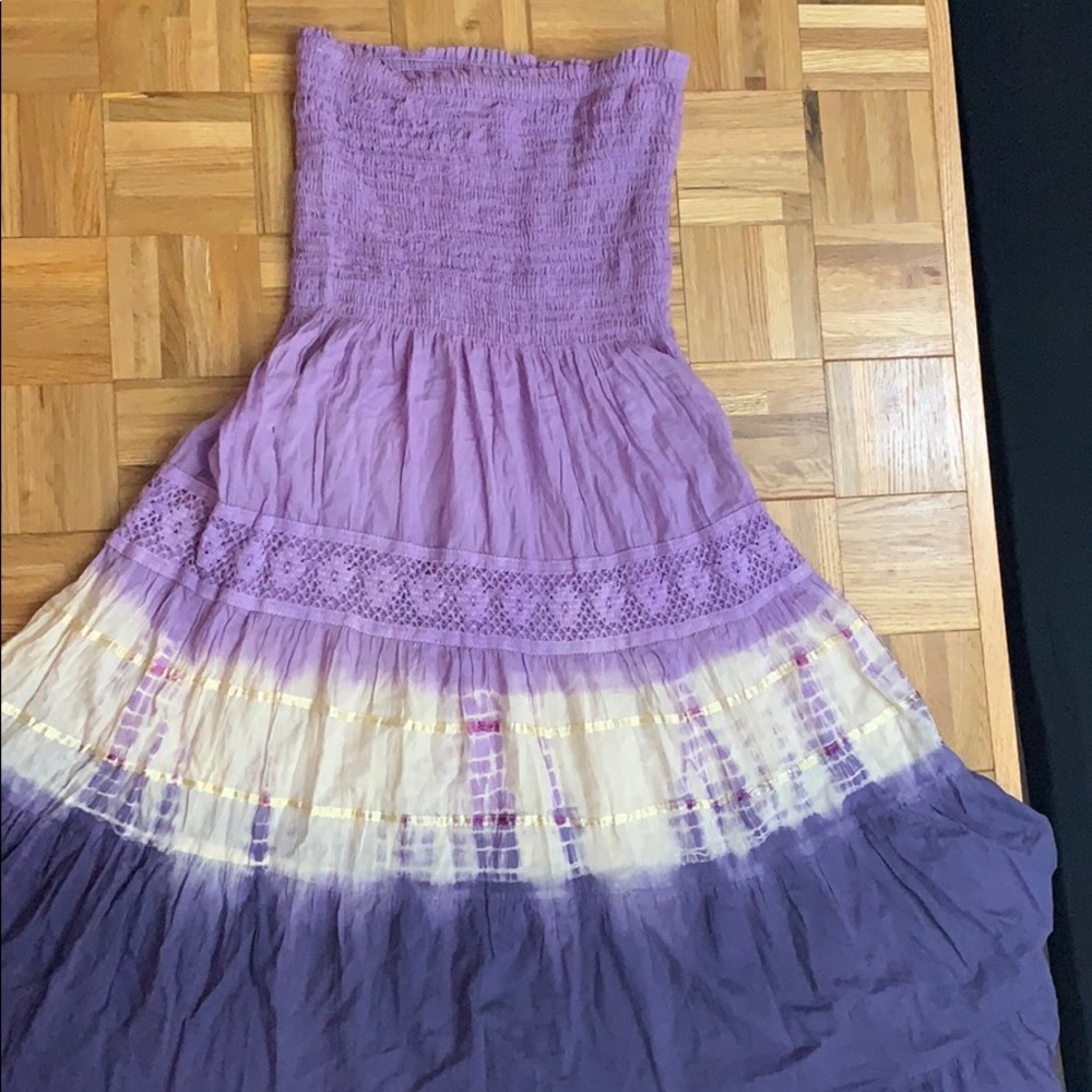 Purple Swim Cover Up, Dress, or Skirt: Size S